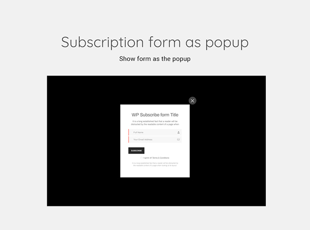 WP Subscription Forms PRO - 8